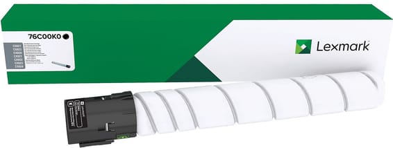 Lexmark CS/CX921, 923, CX922, 924 Noir - Cartouche de toner d'origine (76C00K0)