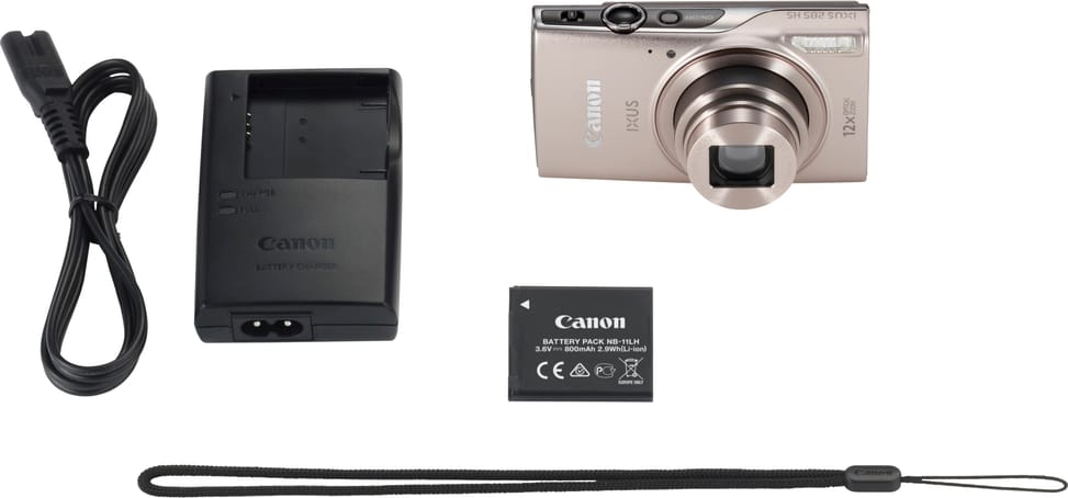 Appareil photo compact Canon PowerShot IXUS 285 HS - Argent (1079C001AA)