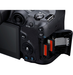 Appareil photo hybride Canon EOS R7 + Objectif RF-S 18-150mm F3.5-6.3 IS STM + Bague d'adaptation monture EF-EOS R (5137C019AA)
