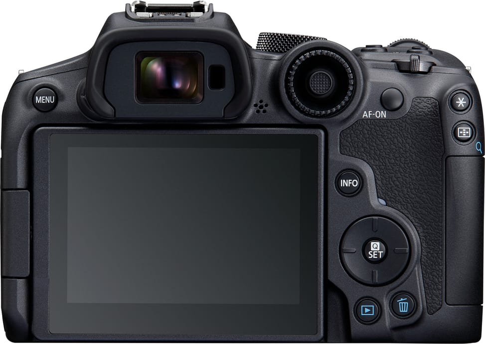 Appareil photo hybride Canon EOS R7 + Objectif RF-S 18-150mm F3.5-6.3 IS STM + Bague d'adaptation monture EF-EOS R (5137C019AA)