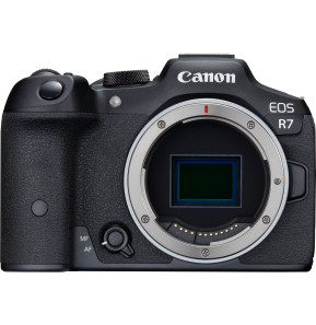 Appareil photo hybride Canon EOS R7 + Objectif RF-S 18-150mm F3.5-6.3 IS STM + Bague d'adaptation monture EF-EOS R (5137C019AA)