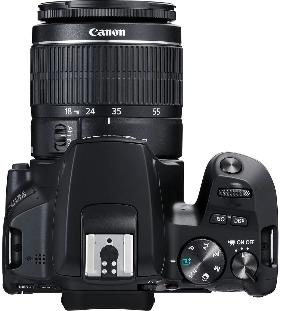 Appareil photo Canon 250D 18-55 - Noir  (3454C003AA)