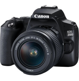 Appareil photo Canon 250D 18-55 - Noir  (3454C003AA)