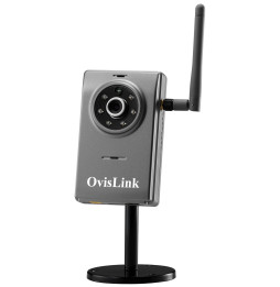 Caméra IP OvisLink fixe sans fil avec vision nocturne