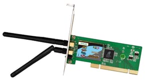 Carte réseau OvisLink PCI WI-FI 802.11b/g/n 300 Mbps