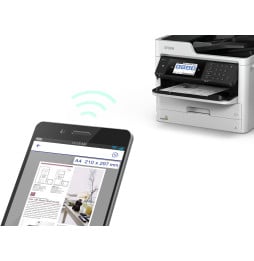 Epson WorkForce Pro WF-M5799DWF Imprimante multifonction monochrome à réservoirs rechargeables (C11CG04402)