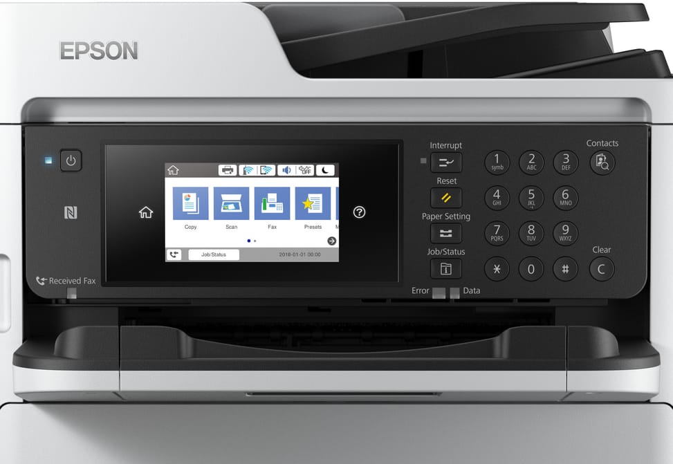 Epson WorkForce Pro WF-M5799DWF Imprimante multifonction monochrome à réservoirs rechargeables (C11CG04402)