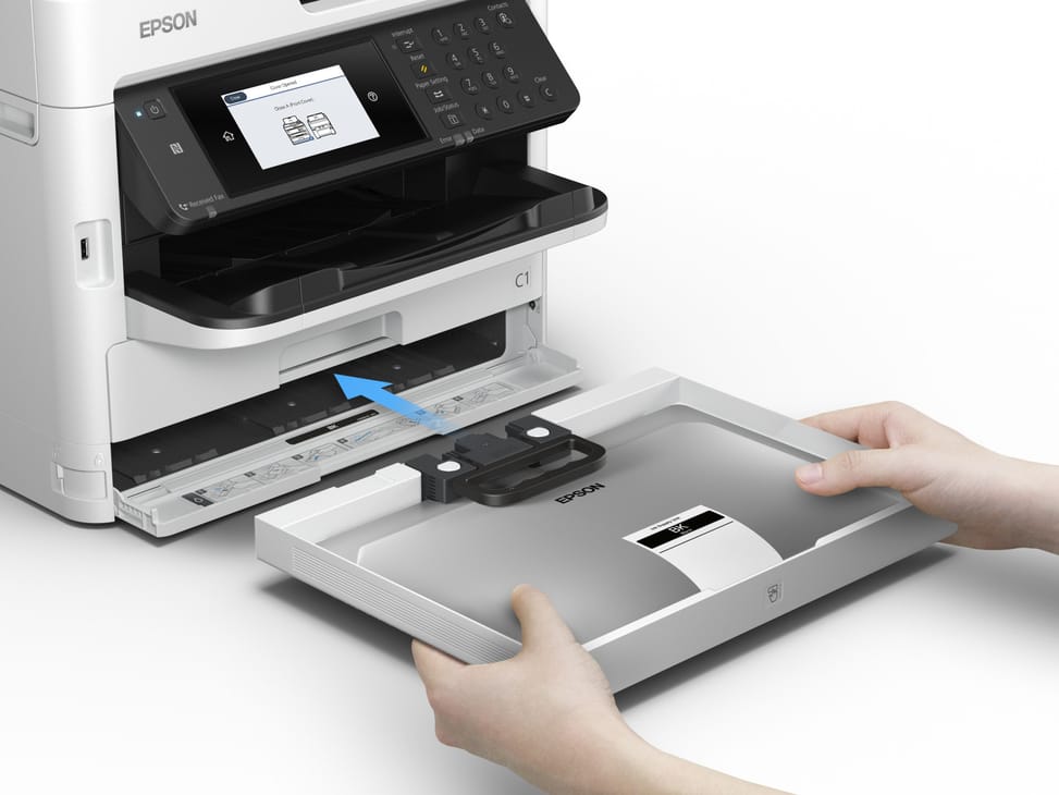 Epson WorkForce Pro WF-M5799DWF Imprimante multifonction monochrome à réservoirs rechargeables (C11CG04402)