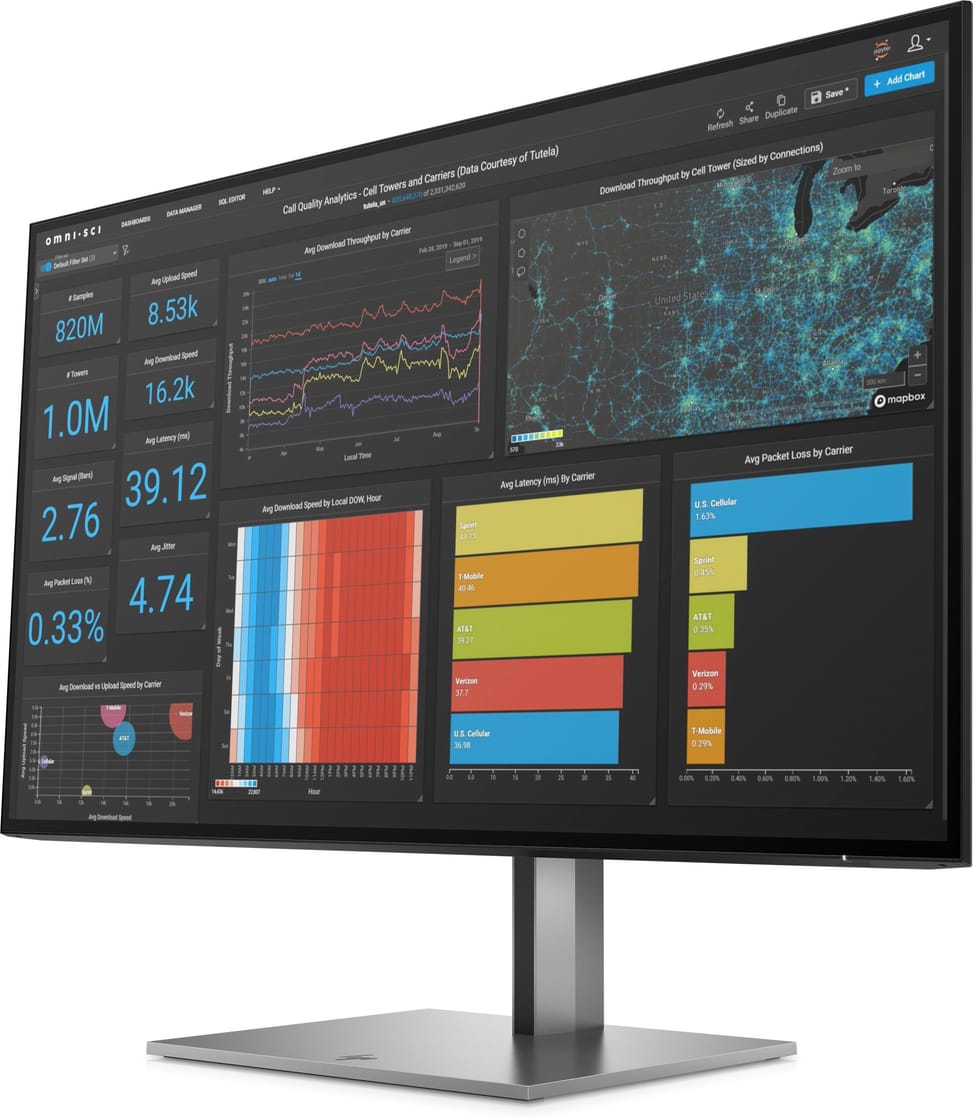 Écran 27" QHD HP Z27q G3 (1C4Z7AA)