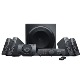 نظام مكبرات صوت Logitech Z906 - 5.1 - THX 500 واط مع جهاز تحكم لاسلكي