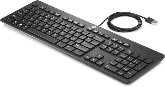 Clavier filaire professionnel Slim HP - AZERTY (N3R87AA)