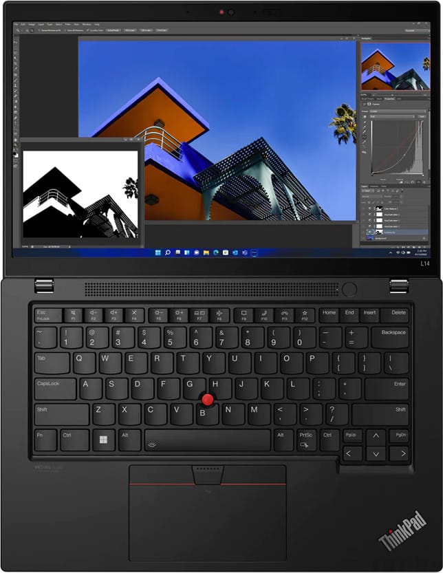 LENOVO ThinkPad L14 i5-1235U 14"FHD IPS 8Go 256Go SSD Win11 PRO BLACK 36M (21C10082FE)