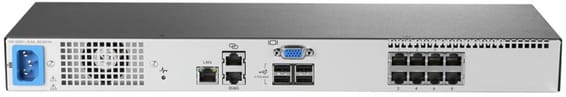 Switch de console HPE 0 x 1 x 8 G3 KVM (AF651A)
