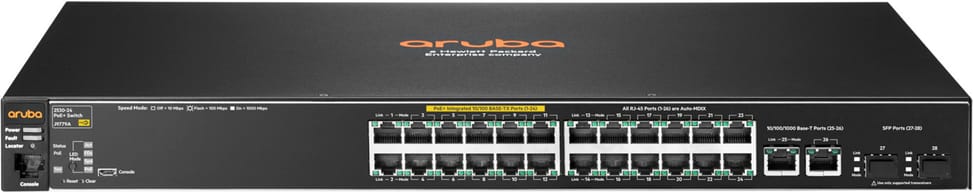 جهاز Switch مُدار Aruba 2530-24-PoE+ (J9779A) — صورة 1
