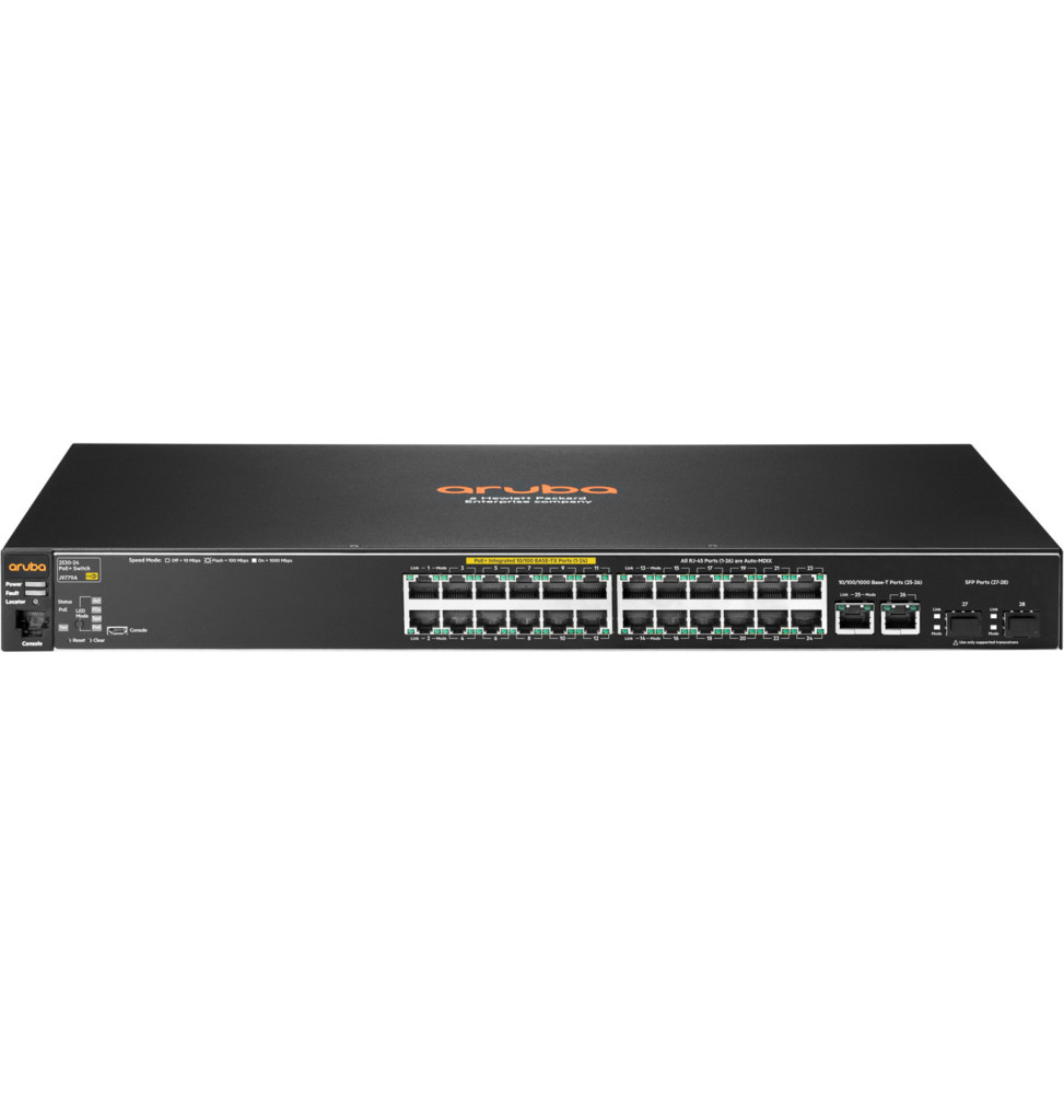 Switch Administrable Aruba 2530-24-PoE+ (J9779A)