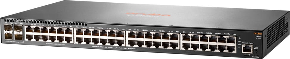 جهاز Switch مُدار Aruba 2930F 48 منفذ 4SFP (JL260A) — صورة 2