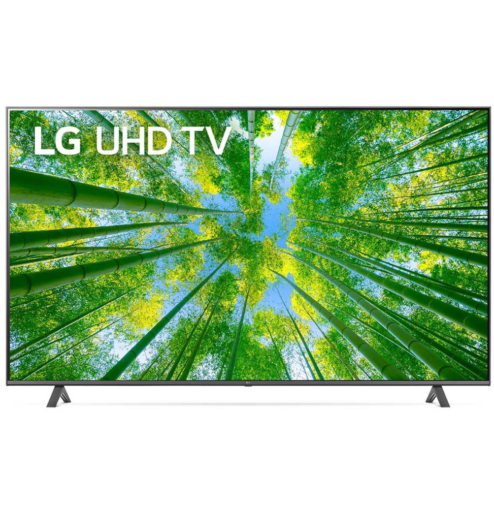 Téléviseur LG UHD Smart TV 4K 55" (55UQ80006LD)