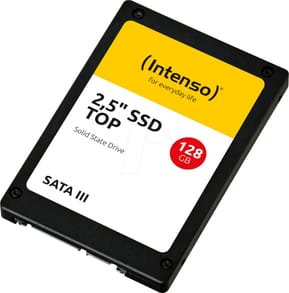 Disque dur Interne SSD Intenso SATA III, 2.5" 128 Go (3812430)