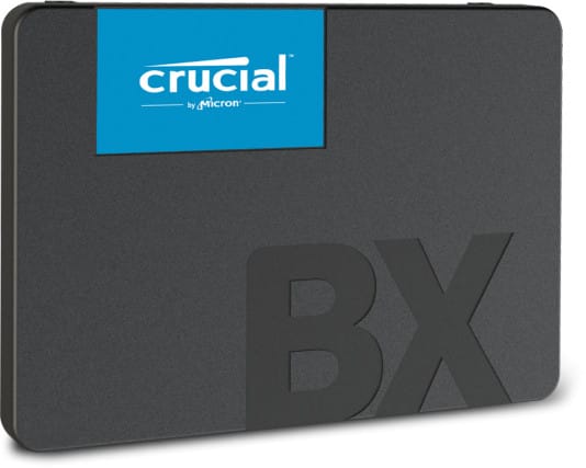 Disque Dur interne SSD Crucial BX500 - 500 GB - 2,5" SATA 3D NAND (CT500BX500SSD1) 240GB