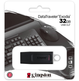 Clé USB Kingston DataTraveler Exodia - 32Go - USB 3.2 Gen 1 (DTX_32GB)