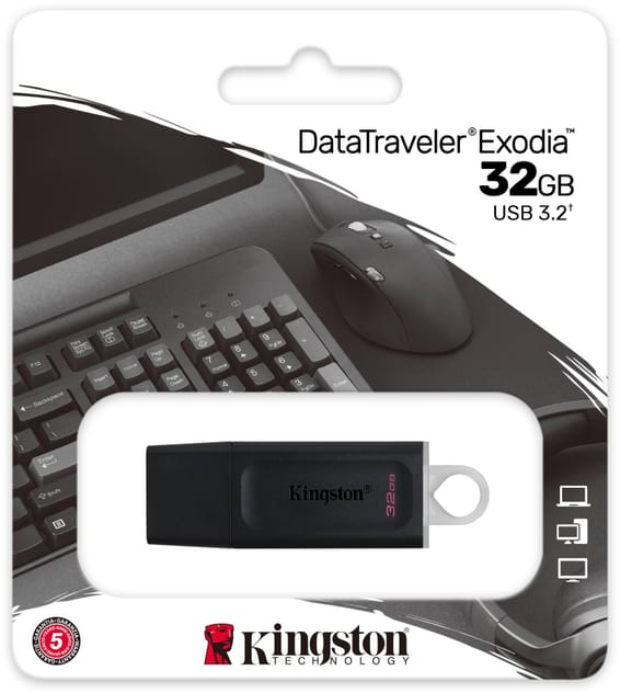 Clé USB Kingston DataTraveler Exodia - USB 3.2 Gen 1