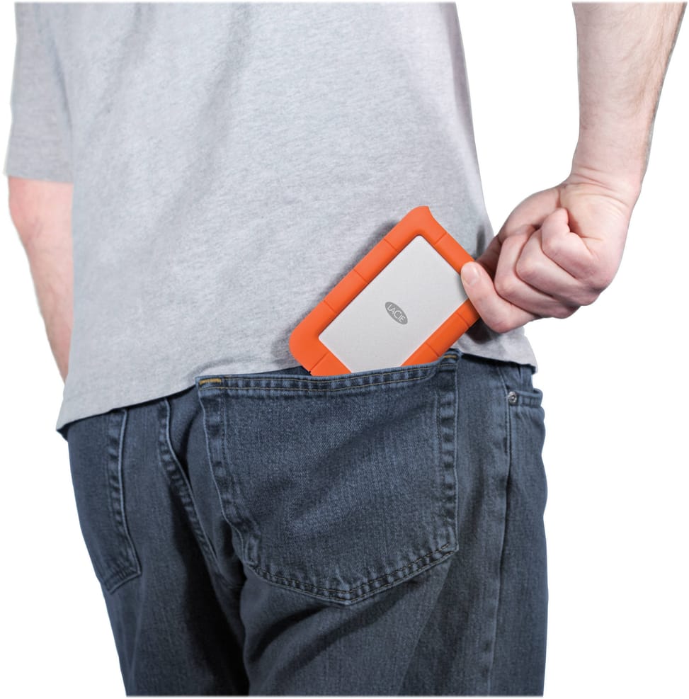 Disque dur externe LaCie Rugged™ Mini 1TB - USB 3.0 (LAC301558)