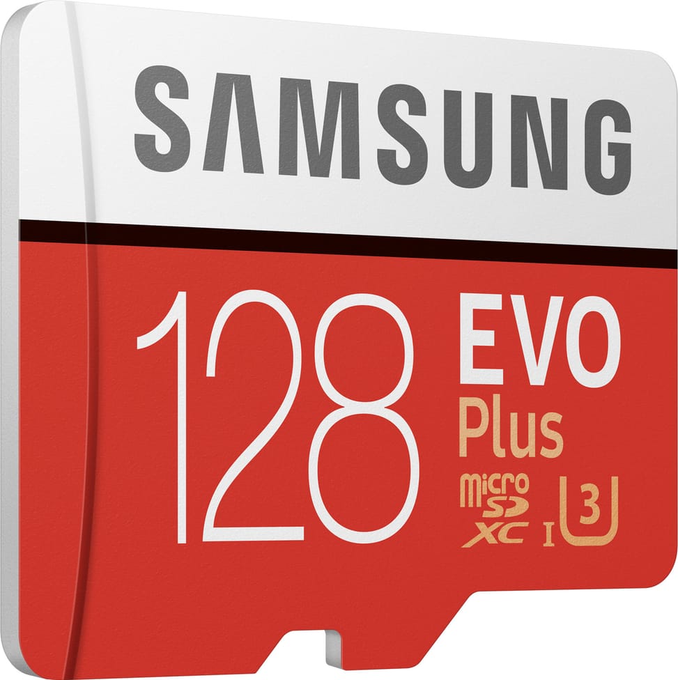 Carte mémoire Samsung microSDXC Evo Plus 128GB - avec adaptateur SD - (MB-MC128HA_EU)