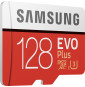 Carte mémoire Samsung microSDXC Evo Plus 128GB - avec adaptateur SD - (MB-MC128HA_EU)