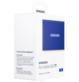 Samsung T7 MU-PC1T0H/WW  Disque SSD externe portable 1 To - USB