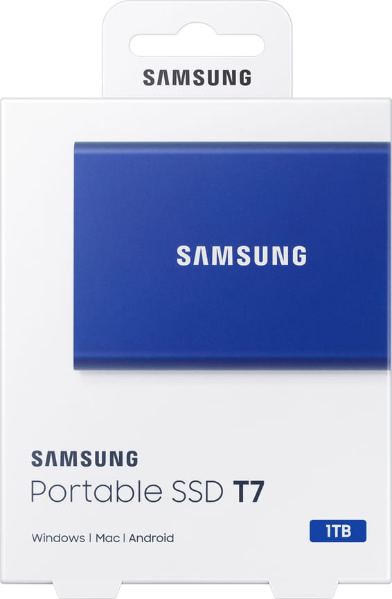 Disque dur externe Samsung T7 SSD 1To (MU-PC1T0H_WW)