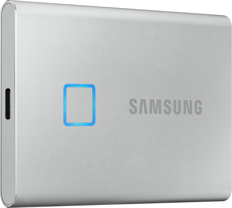 Disque dur SSD externe Samsung T7 Touch - 1TB - USB 3.2 Gen.2 (10Gbps) (MU-PC1T0S_WW)