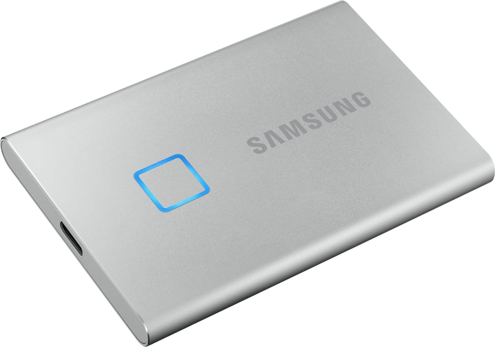 Disque dur SSD externe Samsung T7 Touch - 1TB - USB 3.2 Gen.2 (10Gbps) (MU-PC1T0S_WW)