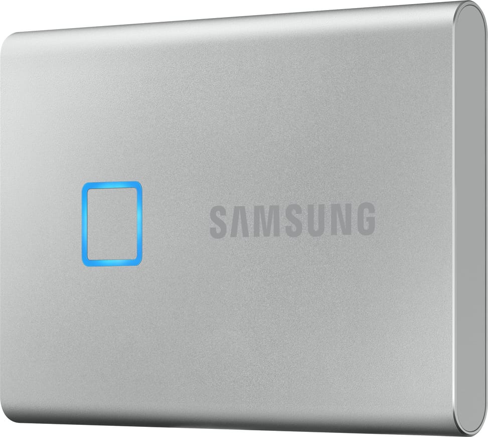 Disque dur SSD externe Samsung T7 Touch - 1TB - USB 3.2 Gen.2 (10Gbps) (MU-PC1T0S_WW)