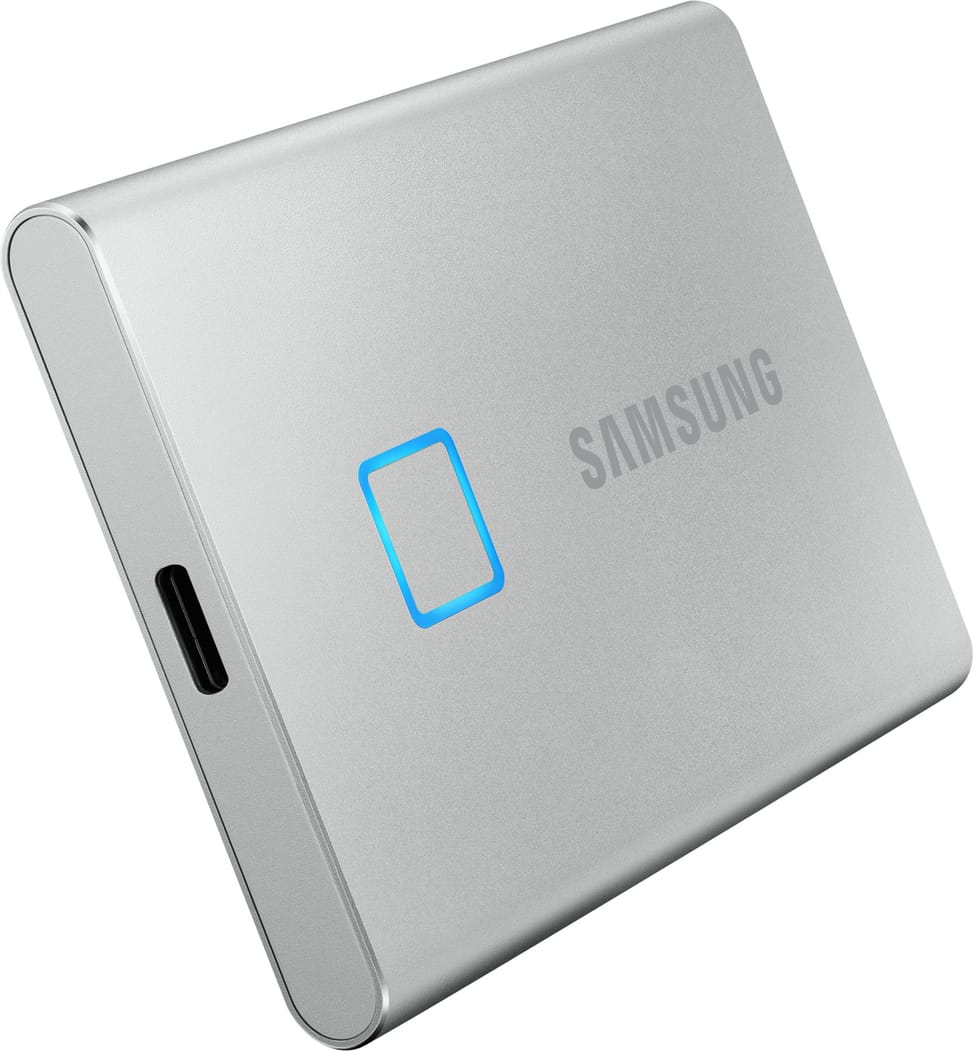Disque dur SSD externe Samsung T7 Touch - 1TB - USB 3.2 Gen.2 (10Gbps) (MU-PC1T0S_WW)