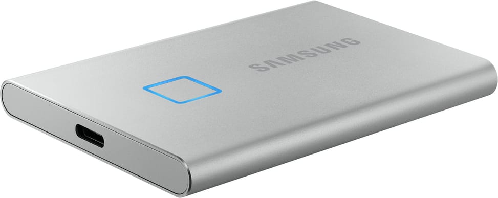 Disque dur SSD externe Samsung T7 Touch - 1TB - USB 3.2 Gen.2 (10Gbps) (MU-PC1T0S_WW)