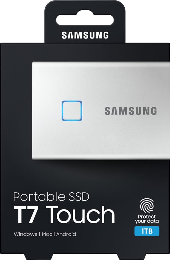 Disque dur externe Samsung T7 Touch SSD 1 To (MU-PC1T0S_WW)