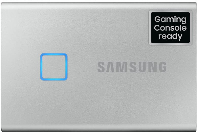 Disque dur SSD externe Samsung T7 Touch - 1TB - USB 3.2 Gen.2 (10Gbps) (MU-PC1T0S_WW)