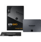 Disque Dur interne SSD Samsung 870 QVO 2.5" SATA III - 1TB - (MZ-77Q1T0BW_EU)