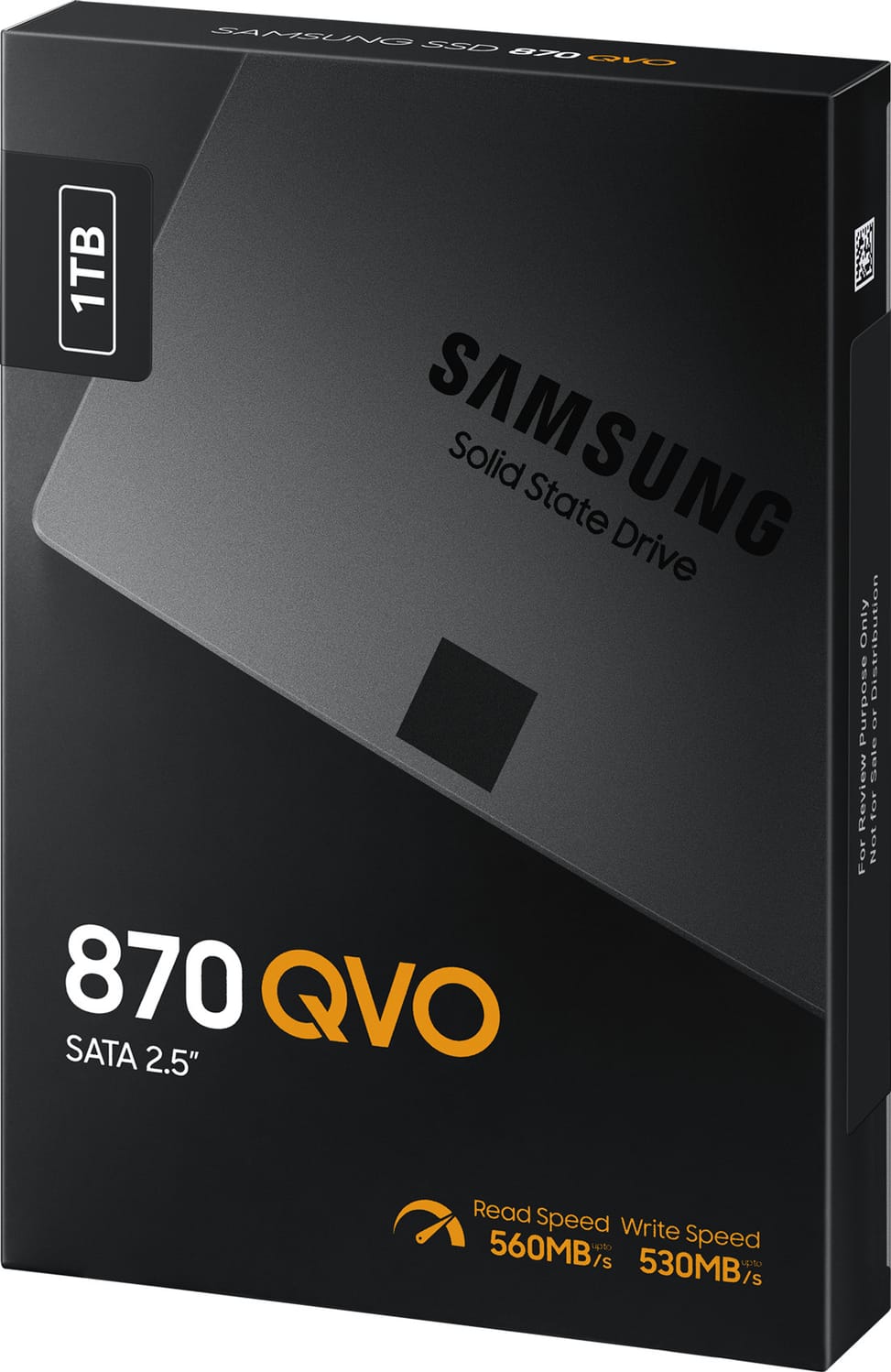 Disque Dur interne SSD Samsung 870 QVO 2.5" SATA III - 1TB - (MZ-77Q1T0BW_EU)