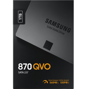 Disque Dur interne SSD Samsung 870 QVO 2.5" SATA III - 1TB - (MZ-77Q1T0BW_EU)