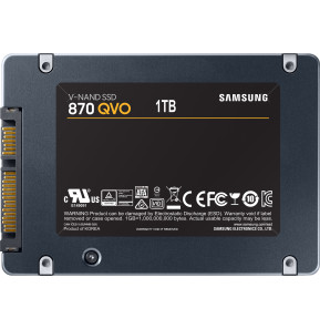 Disque Dur interne SSD Samsung 870 QVO 2.5" SATA III - 1TB - (MZ-77Q1T0BW_EU)