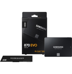 Disque Dur interne SSD Samsung 870 EVO 2.5" SATA III - 500 GB - (MZ-77E500B_EU)