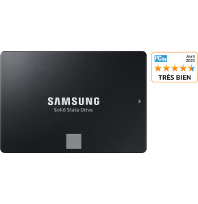 Disque Dur interne SSD Samsung 870 EVO 2.5" SATA III - 500 GB - (MZ-77E500B_EU)