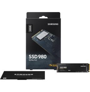Disque Dur interne SSD Samsung 980 M.2 NVMe PCIe 3.0 - 500 GB - (MZ-V8V500BW)