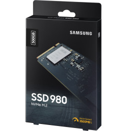 Disque Dur interne SSD Samsung 980 M.2 2280 NVMe PCIe 3.0 - 500 Go