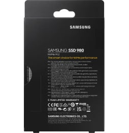 Disque Dur interne SSD Samsung 980 M.2 NVMe PCIe 3.0 - 500 GB - (MZ-V8V500BW)