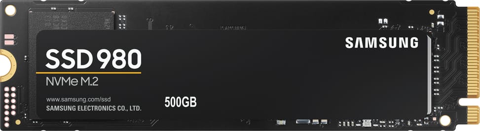 Disque Dur interne SSD Samsung 980 M.2 NVMe PCIe 3.0 - 500 GB - (MZ-V8V500BW)