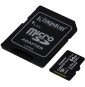 Carte mémoire Kingston Canvas Select Plus microSD - 64Go - Avec Adaptateur SD (SDCS2_64GB)