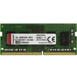 Barrette mémoire Kingston 4GB DDR4-2666MHZ Non-ECC SODIMM (KVR26S19S6_4)