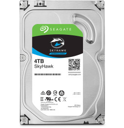 Disque dur interne 3.5" Seagate Skyhawk 4To pour les systèmes de vidéosurveillance et de sécurité (ST4000VX0013)